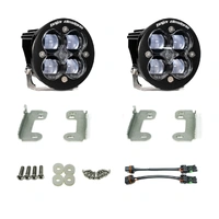 18-20 Jeep Wrangler JL Sahara Fog Squadron Sport Fog Pocket Kit - Clear