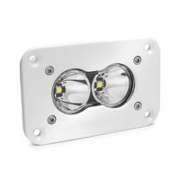 S2 Pro Work/Scene Pattern White Flush Mount LED Work Light - Clear