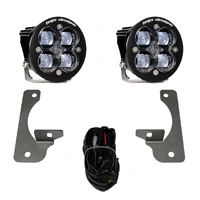 07-18 Wrangler JK w/Premium OE Bumper Squadron R SAE Fog Pocket Kit