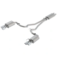 Borla 2018-2022 Ford Mustang GT Cat-Back Exhaust System Touring- Rolled Polished Tips