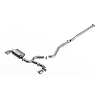Borla 22-23 Hyundai Kona N 2.0L 4 CYL. Turbo AT/MT ATAK Catback Exhaust Bright Chrome