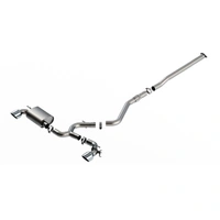 Borla 22-23 Hyundai Kona N 2.0L 4 CYL. Turbo AT/MT ATAK Catback Exhaust Bright Chrome