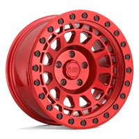Primm 17x9 6x139.7 0mm Candy Red Black Bolts