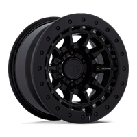 Tusk BR016 17x8.5 5x127 -10mm Gloss Black