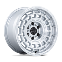 Awol BR024 17x8.5 5x127 -10mm Silver Machined Face
