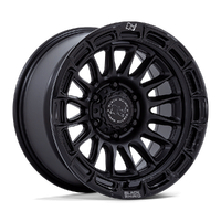 Rival BR025 17x8.5 6x139.7 +10mm Matte Black Gloss Black