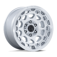 Congo BR026 17x8.5 6x139.7 0mm Gloss Silver Machined