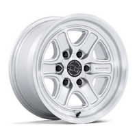 Echo BR032 17x8.5 6x139.7 0mm Gloss Silver Machined