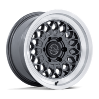 Graz BR034 Gloss Gunmetal Machined