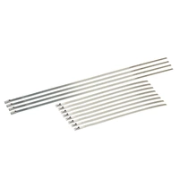 Stainless Steel Locking Tie Eight 8in and Four 14in Per Pack