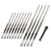 Stainless Steel Positive Locking Tie & Tool Kit - 8in (8 Pack) & 14in (4 Pack)
