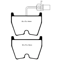 EBC 06-09 Audi RS4 4.2 (Cast Iron Rotors) Bluestuff Front Brake Pads