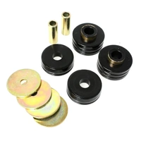 All Non-Spec Vehicle 2WD Black Universal Mounts/Isolator Kit