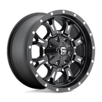 Krank D517 17x9 6x135/6x139.7 +1mm Matte Black Milled