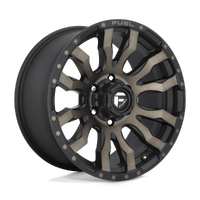 Blitz D674 17x9 6x139.7 -12mm Matte Black Double Dark Tint