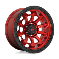 Covert D695 Gloss Red Black Bead Ring