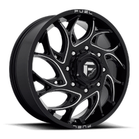 Runner D741 20x8.25 8x200 +105mm Gloss Black Milled