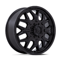 Flux Dually D871 20x8.25 8x170 +104mm Blackout