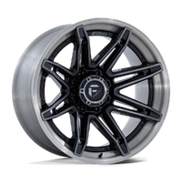 Brawl FC401 20x10 6x139.7 -18mm Gloss Black Brushed Dark Tint