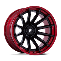 Burn FC403 20x9 6x139.7 +1mm Matte Black Red