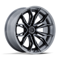Mutiny FC404 20x9 6x135 +1mm Gloss Black Brushed Dark Tint