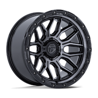 Surge FC881 Gloss Black Machined Gray Tint Clear Coat
