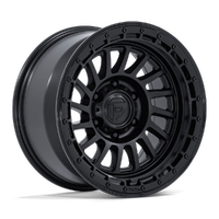 Havoc FC897 17x9 5x127 -12mm Matte Black Gloss Black Lip