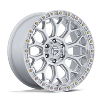 Talon FC901 17x8.5 6x139.7 +25mm Gloss Silver Machined
