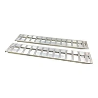 Heavy Duty 2700kg Aluminum Ramps - 1.8m Long