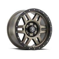 Six Speed 17x8.5 5x150 25mm Offset 5.75in BS 116.5mm Bore Bronze Wheel