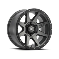Rebound 18x9 5x5 -12mm Offset 4.5in BS 71.5mm Bore Titanium Wheel