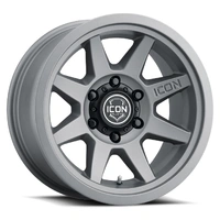 Rebound 17x8.5 6x5.5 0mm Offset 4.75in BS 106.1mm Bore Charcoal Wheel