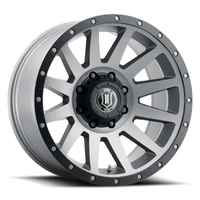 Compression 20x10 8x180 -19mm Offset 4.75in BS 124.2mm Bore Titanium Wheel