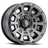 Thrust 17x8.5 5x5 -6mm Offset 4.5in BS Smoked Satin Black Tint Wheel