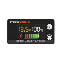 Battery Voltmeter Lithium Batteries