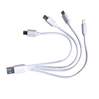 USB to Lightning/USB-C/Micro-USB/Mini-USB