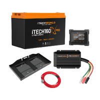 iTechworld - Premium Canopy Dual Battery Kit - 160Ah Lithium