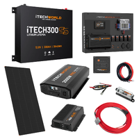 Expansion Super Slimline Canopy Dual Battery Kit 300Ah Lithium