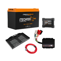 iTechworld - Premium Ute Dual Battery Kit - 120Ah Lithium