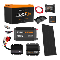 Ultimate Ute Dual Battery Kit 120Ah Lithium