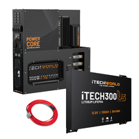 300Ah Ultra Slim Power Core All-in-One Complete System