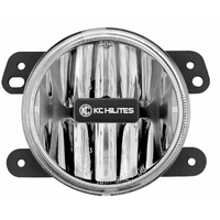07-09 Jeep JK Gravity G4 LED Light 10w SAE/ECE Clear Fog Beam (Single)