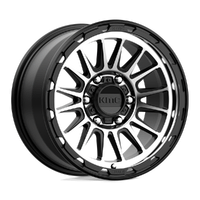 Impact KM542 17x9 6x114.3 +18mm Satin Black Machined