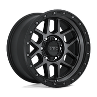 Mesa KM544 Satin Black Gray Tint Clear Coat