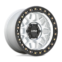 Grs KM549 17x8.5 6x139.7 0mm Machined Satin Black Lip