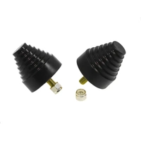 Universal Bump Stop 2-1/4X2-1/4 Cone w/Stp - Black
