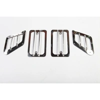 97-06 Jeep Wrangler TJ Stainless Steel Side Marker / Turn Signal Euro Guard Set