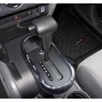 07-10 Jeep Wrangler JK Chrome Automatic Transmission Shifter Trim