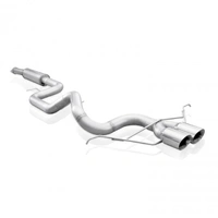 2013-18 Ford Focus ST 3in Catback Vintage Round Muffler 4in Tips