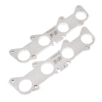 Ford 5.2L/5.0L Coyote Round Port Header 304SS Exhaust Flanges 1-7/8in Primaries